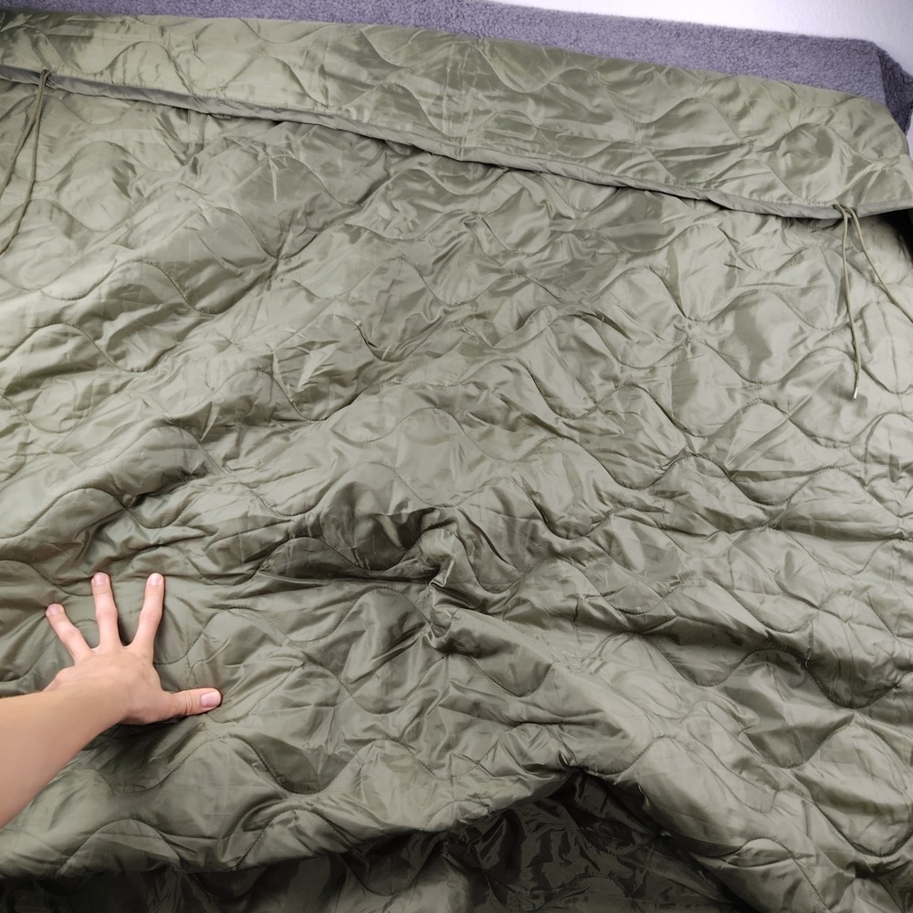 Military Issue Poncho Liner Wet Weather military green Grunt style